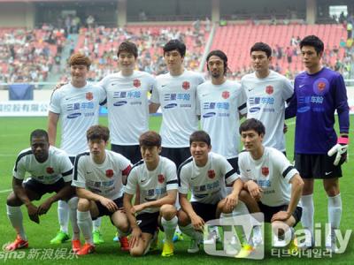 Ini Susunan Pemain Park Ji Sung and Friends di ADC 2014!